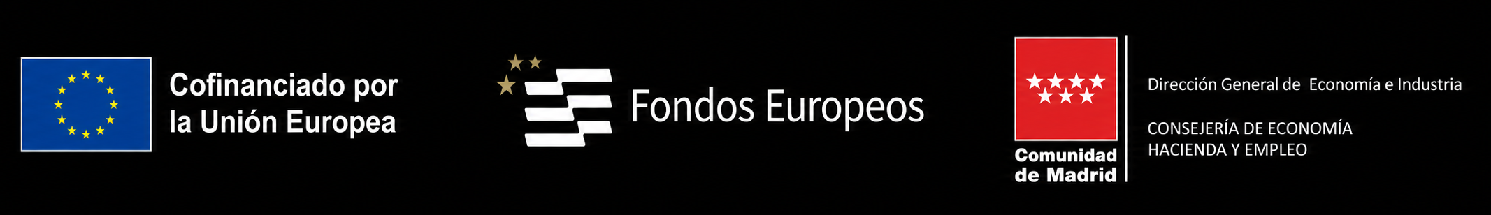 Cofinanciado por la Unión Europea, Fondos Europeos y Comunidad de Madrid
